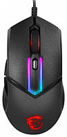 Мышь MSI Clutch GM30, RGB Mystic Light, USB-A, чёрный