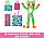 Лялька Барби кольорове перевтілення Barbie Cutie Reveal Doll & Accessories with Animal Plush Costume dog/frog, фото 6