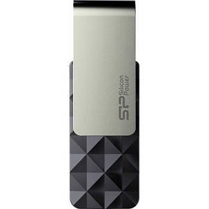 Флеш память Silicon Power Blaze B30 Black 64GB USB 3.0 SP064GBUF3B30V1K