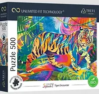 Trefl Prime Trefl Пазл Color Splash: Tiger Encounter 500 деталей (7442848)