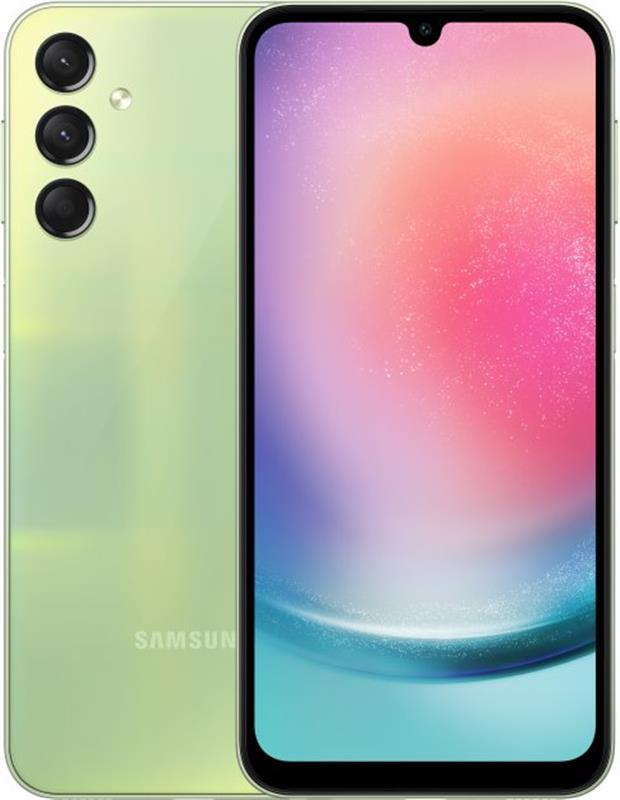 Смартфон Samsung Galaxy A24 SM-A245 6/128GB Dual Sim Light Green (SM-A245FLGVSEK) Dshop