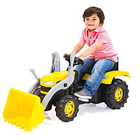 Дитячий трактор на педалях з ковшем Dolu, 8051 жовтий .