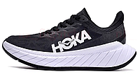 Женские кроссовки Hoka One Carbon X White Black