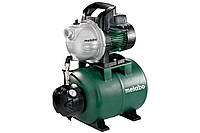 Насосная станция Metabo HWW 3300/25 G,, 900 Вт, 3.3 куба/час, высота подачи 45м, всасывание до 8 м, ресивер