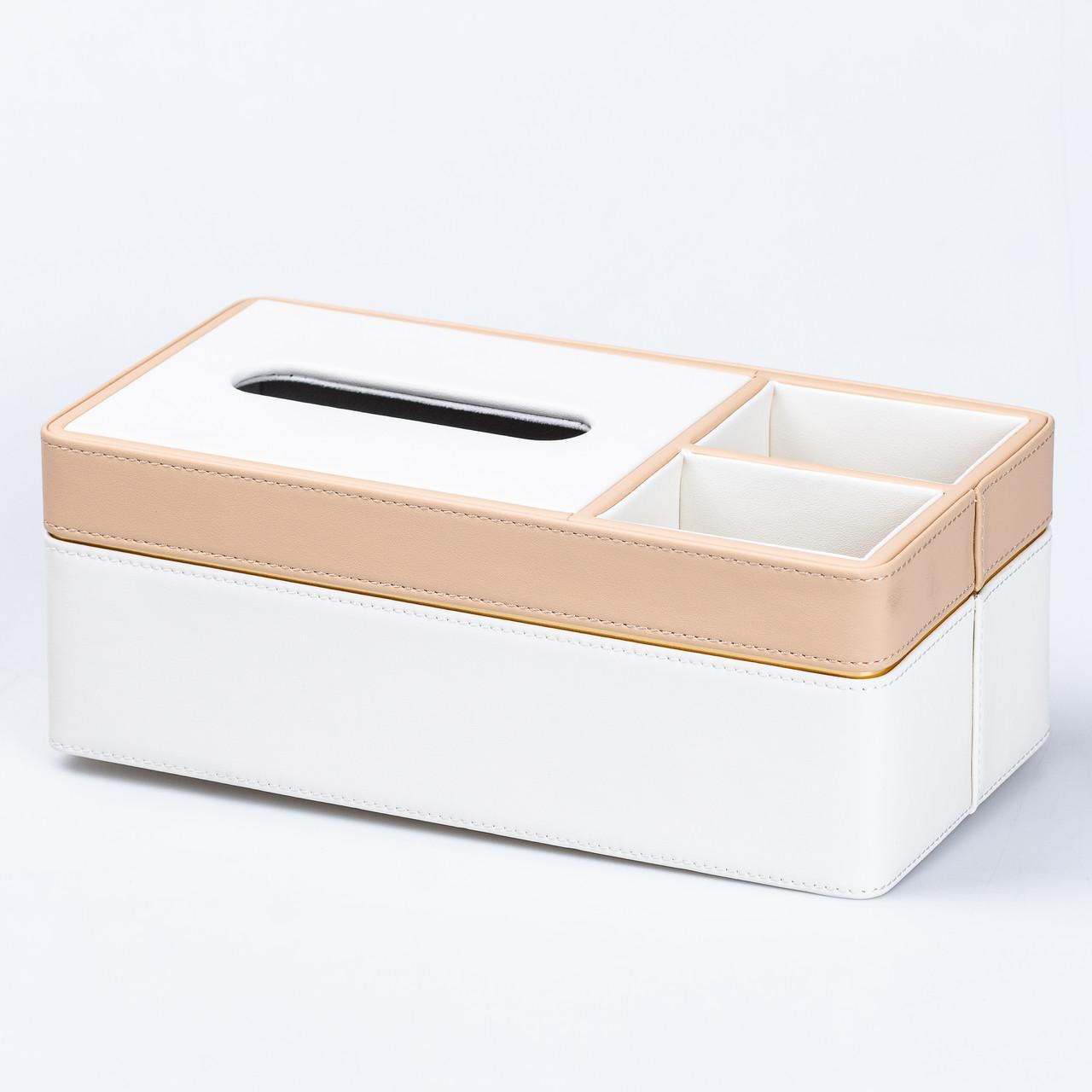 Серветниця з двома відділеннями для кафе та ресторану стильний дизайн для сірників і зубочисток, фото 1