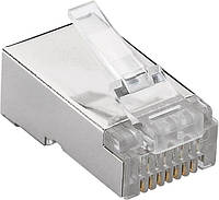 Конектор мережевий Lucom FreeEnd-RJ45 STP6 конектор AWG26-23 Gold(25.02.5157) KS, код: 7454156