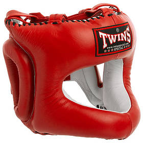 Шолом боксерський з бампером шкіряний TWINS HGL9 M-XL кольору в асортименті