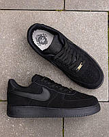 Кеды Nike Air Force Total Black мужские