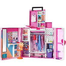 Двоповерхова шафа Мрії Барбі розкладна Barbie Dream Closet HBV28