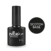 База прозора для гель-лаку Scotch base Nice for you 15 мл