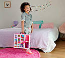 Двоповерхова шафа Мрії Барбі розкладна Barbie Dream Closet HBV28, фото 8