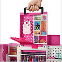 Двоповерхова шафа Мрії Барбі розкладна Barbie Dream Closet HBV28, фото 7