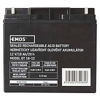 Акумуляторна батарея Emos B9655 12V 18AH L1 AGM Dshop