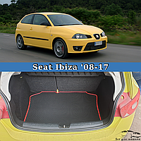 ЕВА коврик в багажник Seat Ibiza IV 2008-2017. EVA ковер багажника Сеат Ибица 4