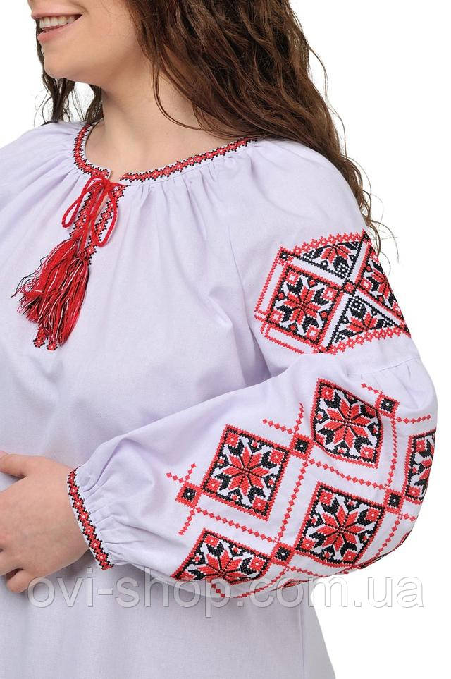 вишиванка жіноча біла
