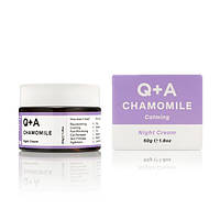 Ночной крем на основе ромашки Q+A Chamomile Night Cream 50г MD, код: 8289948