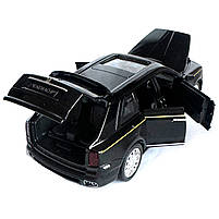 Машинка металева Rolls-Royce Cullinan ролс ройс чорний звук світло інерція відкр люк двері капот багажник 1:32,15*6,5*5,5см, фото 8