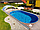 Збірний каркасний басейн Mountfield Azuro Ibiza Oval 8 х 4.16 х 1.5м (мозайка плівка 0,8 мм, морозостійкий), фото 2