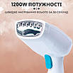 Відпарювач SOKANY 1200 Вт ручний вертикальний парогенератор для одягу та штор портативний, фото 3