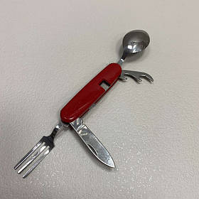 Ніж багатофункціональний 4в1 524/5241 червоний