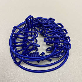 Мотузка для білизни з прищіпками A-Plus 1838 синя