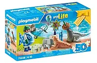 Playmobil Семейные развлечения Кормление животных 71448 (7695856)