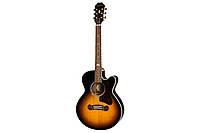 Электроакустическая гитара EPIPHONE J-200 EC STUDIO PARLOR VINTAGE SUNBURST