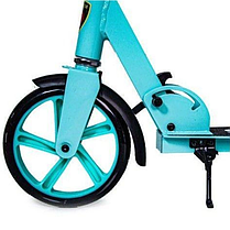 Двоколісний міський складаний самокат "Scale Sports SS-05 399352836" з регулюванням висоти керма (тіффані)., фото 3