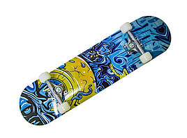 Скейтборд для трюків Graffiti Blue
