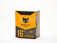 Камера велосипедна BLACK CAT 16 x 1,75 / 2,125 AV