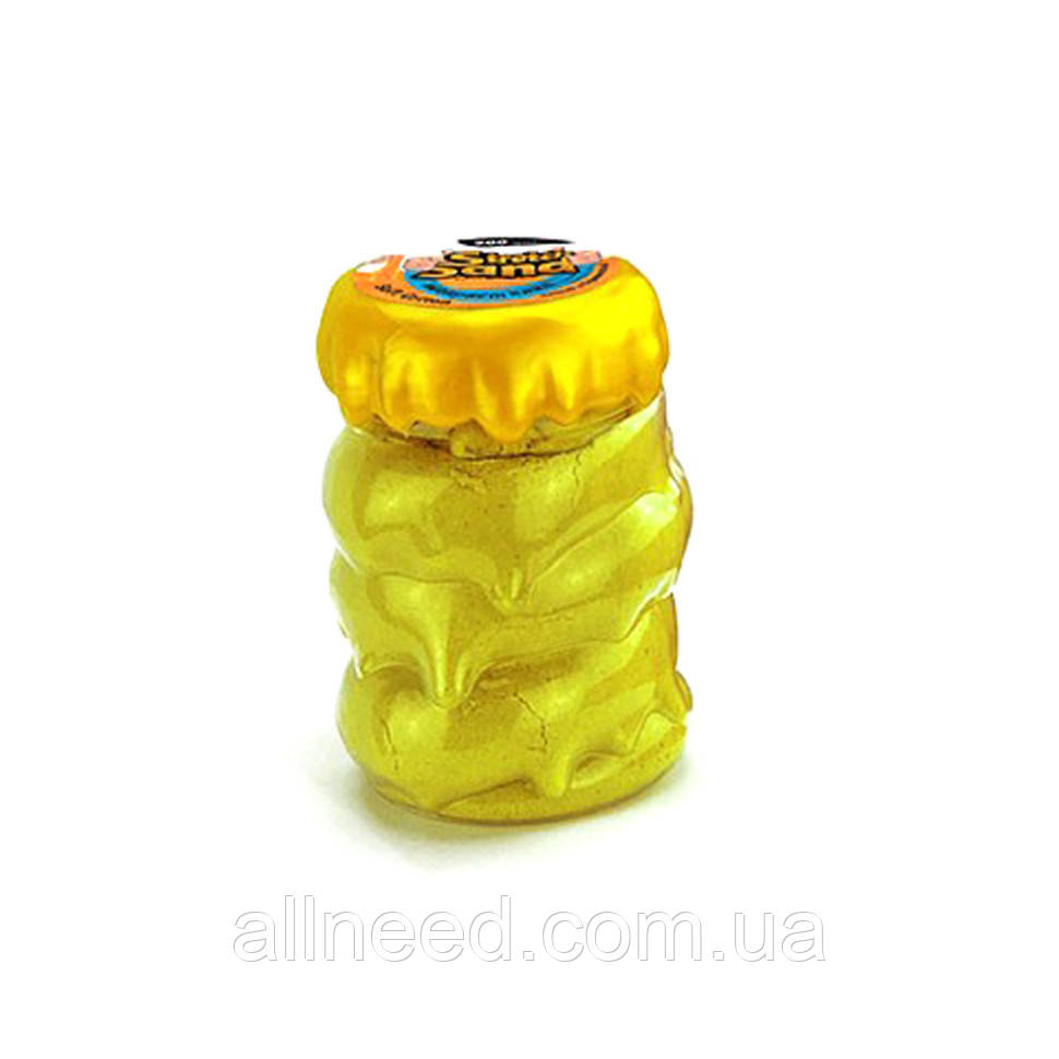 Креативна творчість "Stretch Sand" STS-03-01U 200 г (Жовтий)