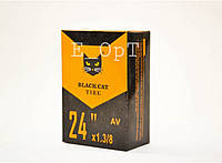 Камера 24×1.3/8 (Салют) BLACK CAT