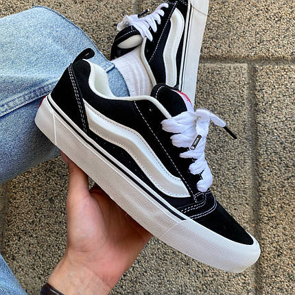 Чоловічі кеди Vans Knu Old Skool, vans кеди жіночі, ванс олд скул підліткові унісекс, фото 2