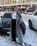 Пальто женское стильное кашемир на подкладке oversize 42-46 (3цв) "MINIMAL" от производителя