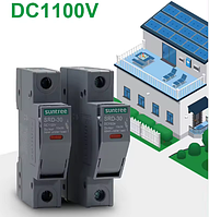 Корпус запобіжника DIN PV DC Suntree SRD-10 10x38 10gPV 1100VDC