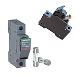 Корпус запобіжника DIN PV DC Suntree SRD-10 10x38 10gPV 1100VDC, фото 9