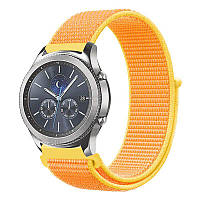 Ремінець BeCover Nylon Style для Amazfit Stratos 1/2/2S/3/GTR 2/GTR 47mm/GTR Lite 47mm/Nexo/Pace Yellow Dshop