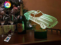 Ночник-светильник 3D "Автомобиль 2" 19х24 см 3DTOYSLAMP (2000002625544)