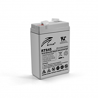 Аккумуляторная батарея AGM Ritar RT645 6V 4.5Ah BX, код: 6663501