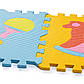 Дитячий килимок-пазл з бортиками Toys 30x30 WCG EVA  - 25 частин, фото 5