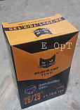 Антипрокольна камера 28×1.75/2.125 AV48 BLACK CAT. Камера 28 з гелем, фото 4