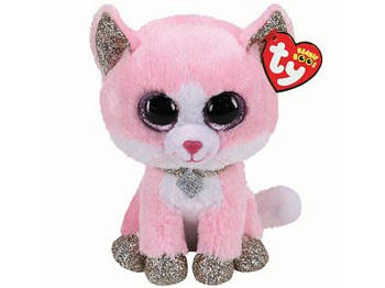 М'яка іграшка TY Beanie Boo's Рожеве кошеня Fiona 15 см 36366