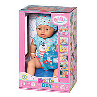 Лялька-пупс Чарівний хлопчик Baby Born 834992, 43 см, з аксесуарами, Land of Toys