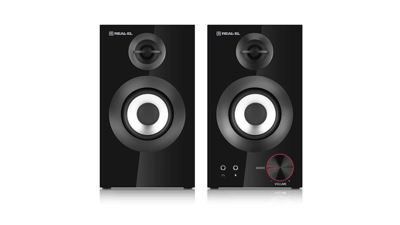 Акустична система REAL-EL S-420 Black Чорний DS