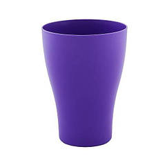 Склянка пластиковий 250 мл фіолетовий Алеана 167096 TS, код: 8196658