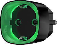 Радиоуправляемая умная розетка со счетчиком энергопотребления Ajax Socket черная AT, код: 7405330