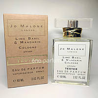 Тестер JO MALONE Lime Basil & Mandarin (Джо Мэлон Лайм Базил энд Мандарин), 60 мл