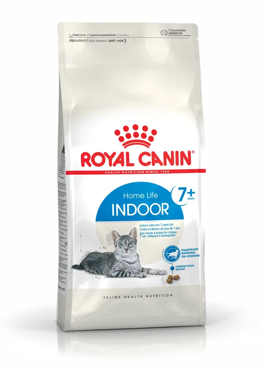 Корм для домашніх котів (від 7 років) Royal Canin Indoor7+ 1,5 кг