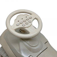 Іграшка дитяча каталка-толокар "Машинка", еко серія, музична (укр) [tsi235449-TSI], фото 4