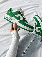 Кросівки Louis Vuitton X Nike Air Force 1 Low Green 38